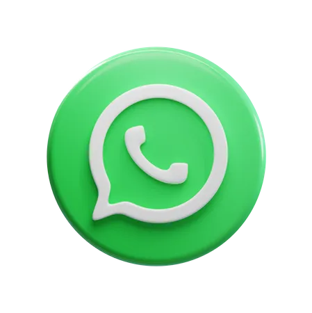 Free Whatsapp  3D Icon