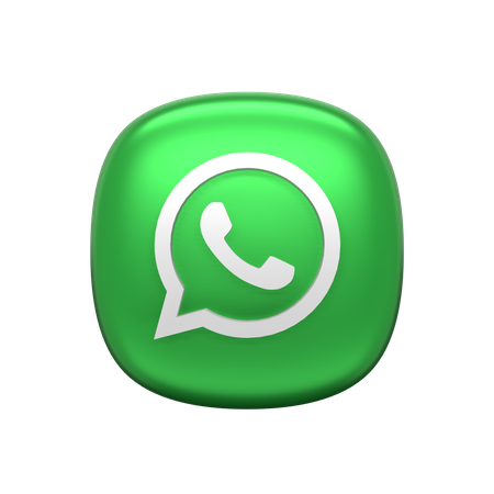 Free Whatsapp  3D Icon