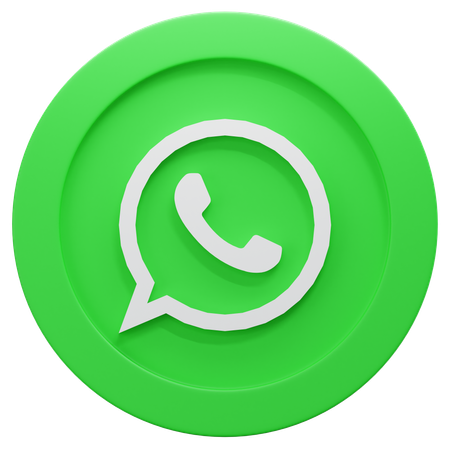 Free Whatsapp  3D Icon