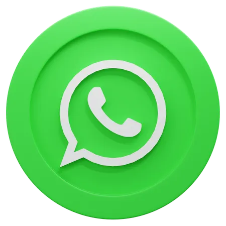 Free Whatsapp  3D Icon