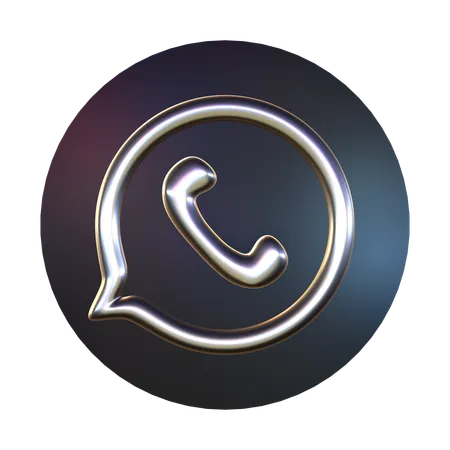 Free Whatsapp  3D Icon