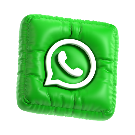 Free Whatsapp  3D Icon