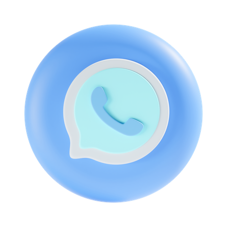 Free Whatsapp  3D Icon