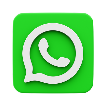 Free Whatsapp  3D Icon