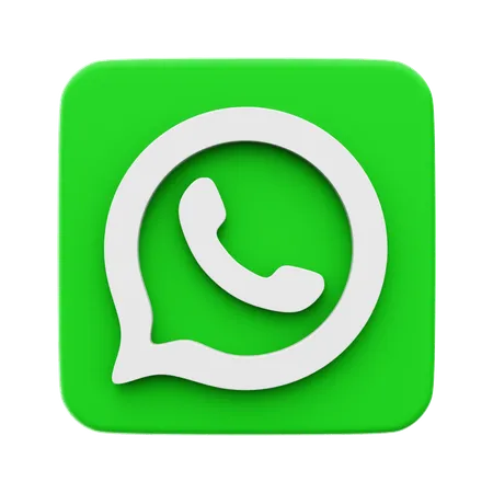 Free Whatsapp  3D Icon