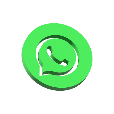 Free Whatsapp  3D Icon