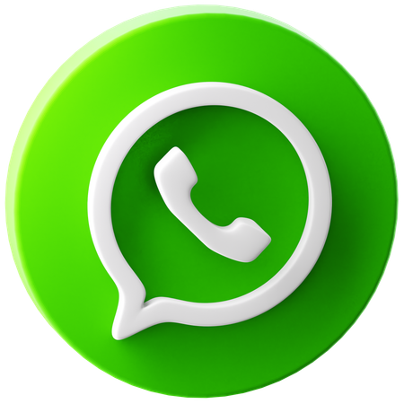 Free Whatsapp  3D Icon