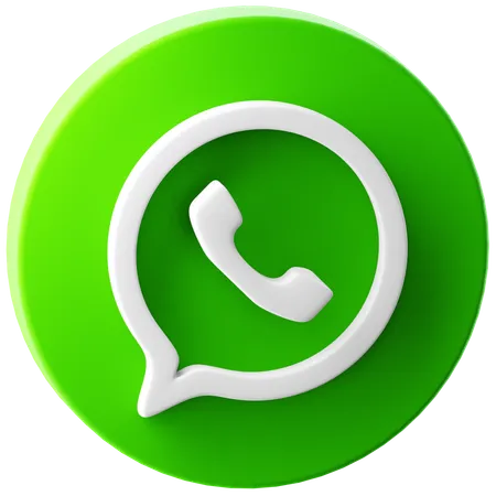 Free Whatsapp  3D Icon