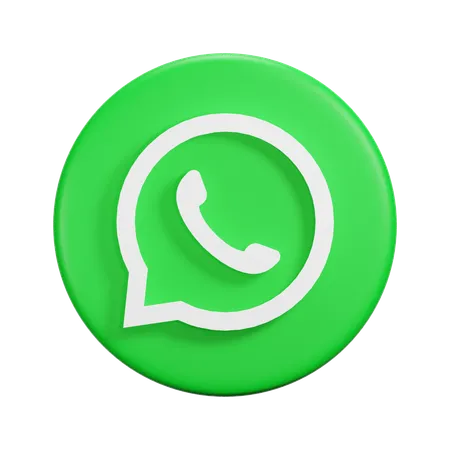 Free Whatsapp  3D Icon