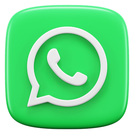 Free WhatsApp  3D Icon