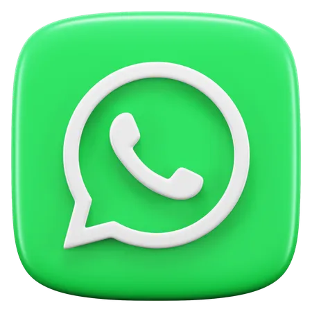 Free WhatsApp  3D Icon