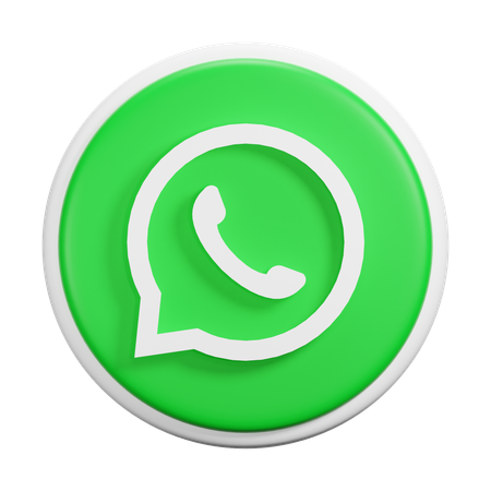 Free Whatsapp  3D Icon