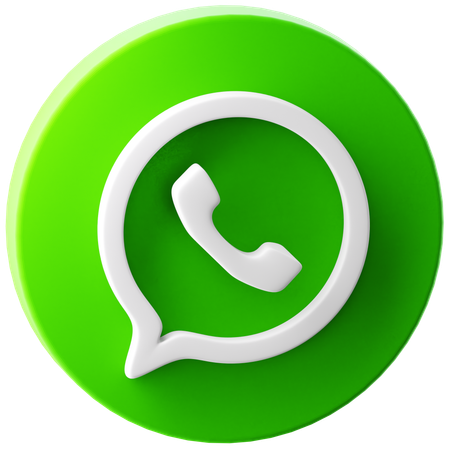 Free Whatsapp  3D Icon