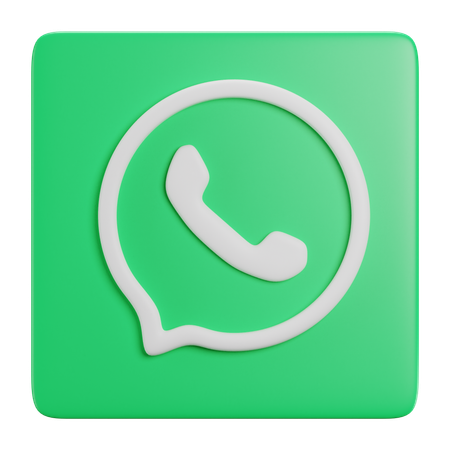 Free Whatsapp  3D Icon