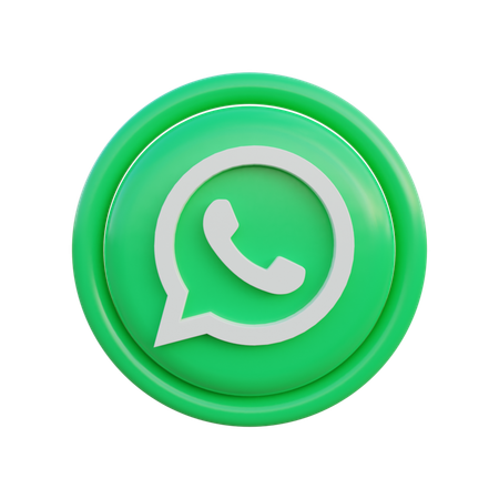 Free Whatsapp  3D Icon