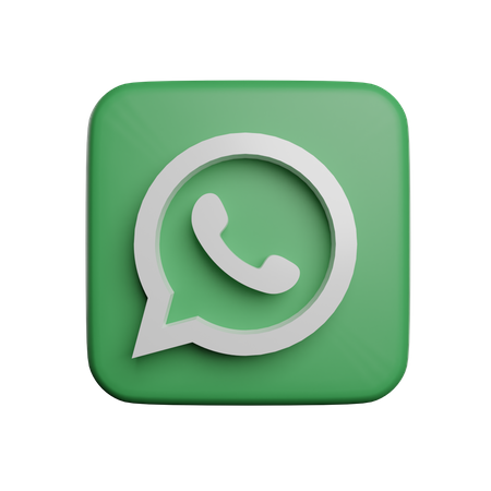 Free Whatsapp  3D Icon