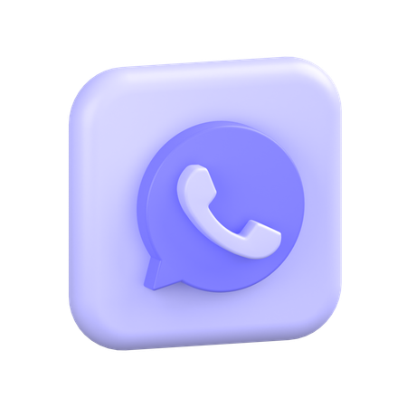 Free Whatsapp  3D Icon