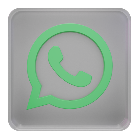 Free Whatsapp  3D Icon