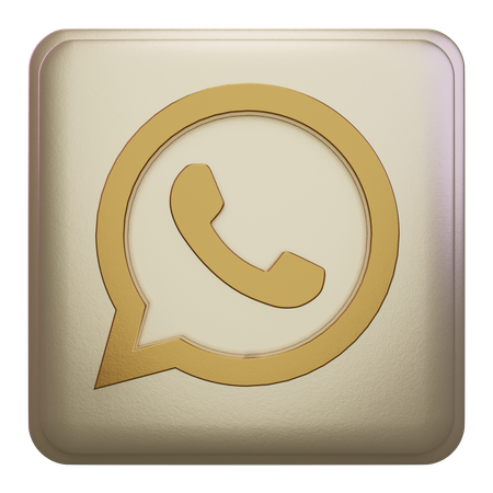 Free Whatsapp  3D Icon