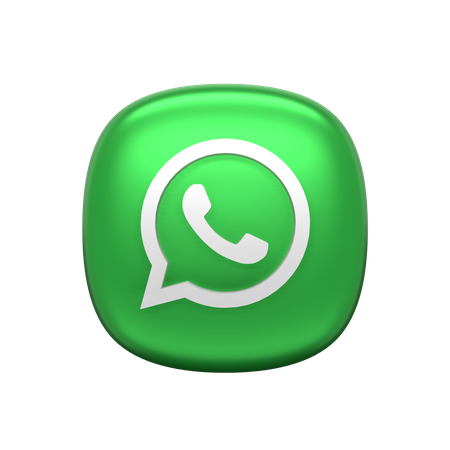 Free Whatsapp  3D Icon