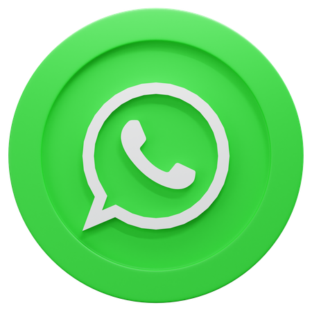 Free Whatsapp  3D Icon