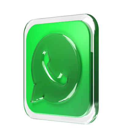 Free Whatsapp  3D Logo