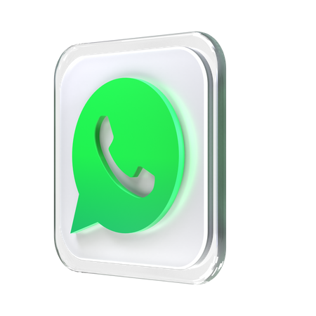 Free Whatsapp  3D Logo