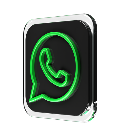 Free Whatsapp  3D Logo