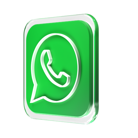 Free Whatsapp  3D Logo