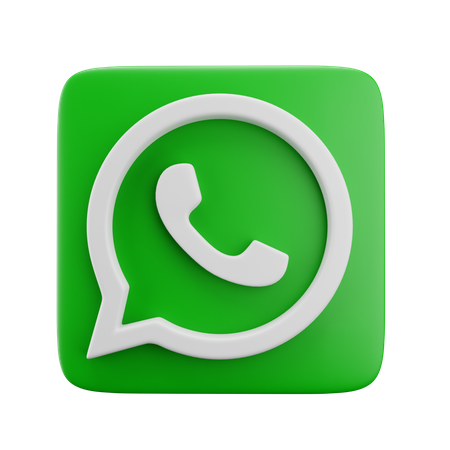 Free Whatsapp  3D Logo