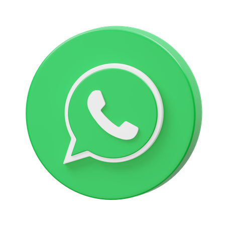 Free Whatsapp  3D Logo