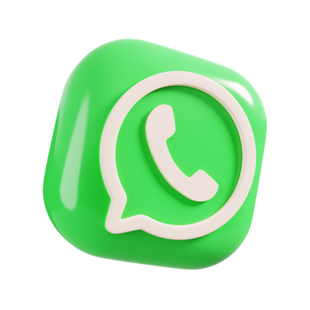 Free WhatsApp  3D Logo