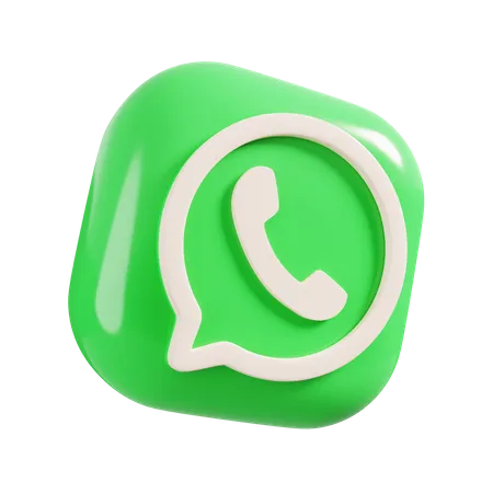 Free WhatsApp  3D Logo