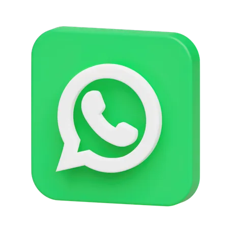 Free Whatsapp  3D Logo