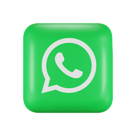 Free WhatsApp  3D Icon