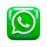 3d whatsapp logo