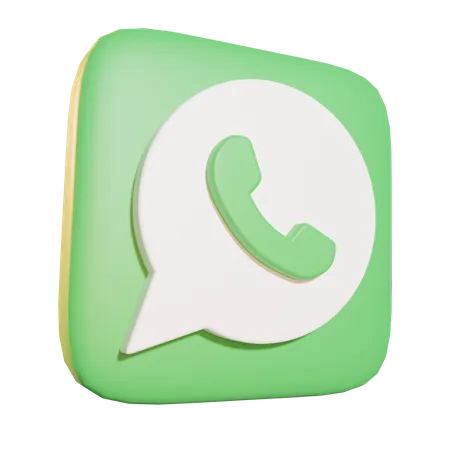 Free WhatsApp  3D Icon
