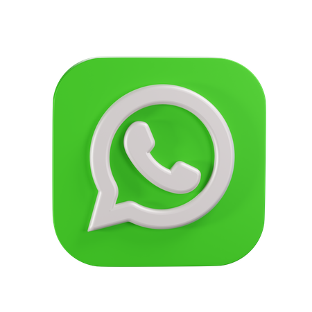 Free WhatsApp logo 3D Icon