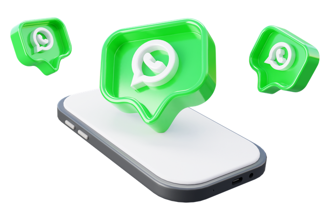 Free Marketing whatsapp  3D Icon