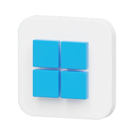 Free Windows  3D Logo