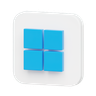 free 3d windows logo 