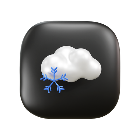Free Winter Weather  3D Icon