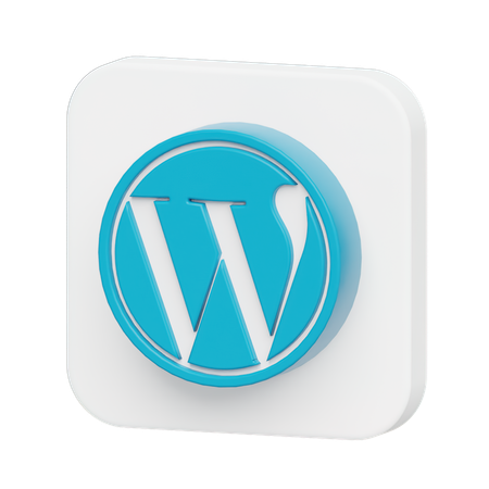 Free Logo de presse de mots  3D Illustration