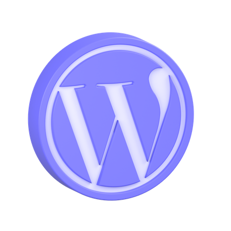 Free Wordpress-2  3D Icon