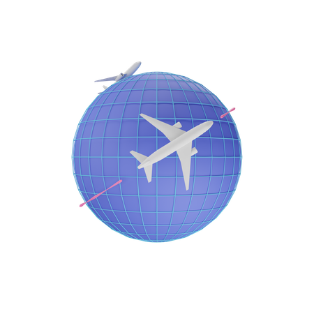 Free Worldwide Shipping  3D Icon