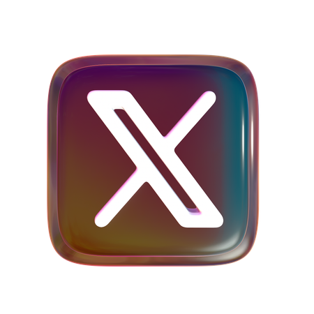 Free バツ  3D Icon
