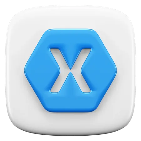 Free Xamarin  3D Icon