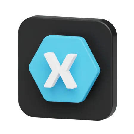 Free Xamarin ロゴ  3D Illustration
