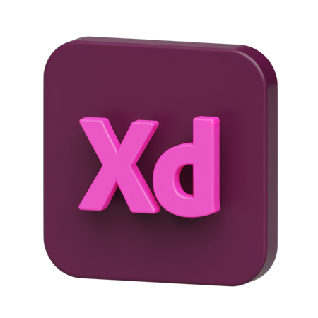 Free Logo xd  3D Illustration