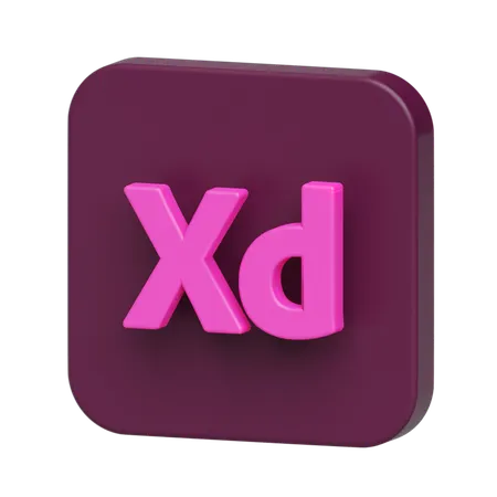 Free Logo xd  3D Illustration